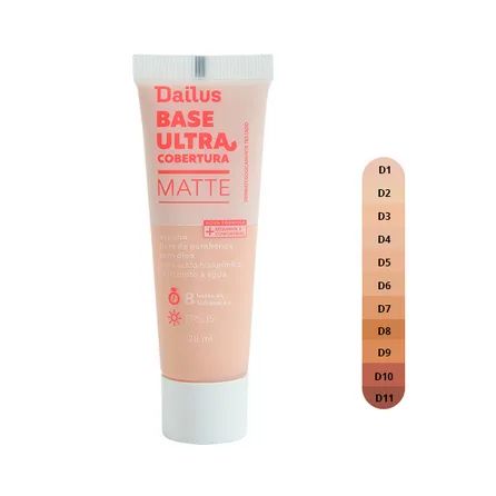 Base Líquida Dailus Ultra Cobertura