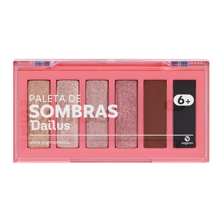 Paleta de Sombras Dailus Ela Faz o Brilho Dela 10,2g