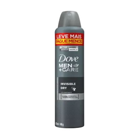 Desodorante Aerosol Dove Men Care Invisble Dry 250ml