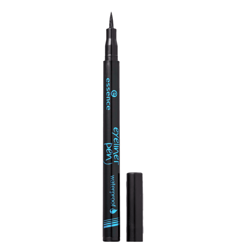 Caneta Delineadora Essence Waterproof Deep Black