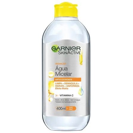 Água Micelar Garnier Antioleosidade Vitamina C 400ml