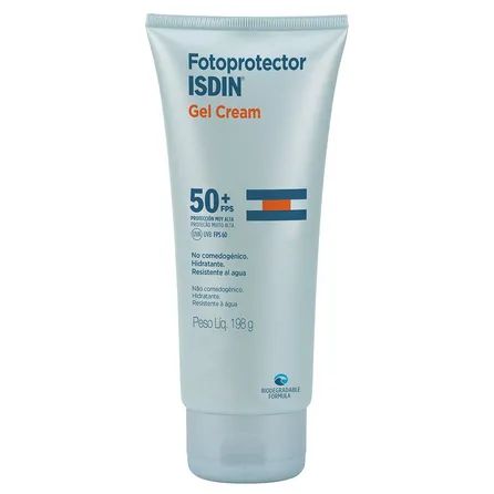 Protetor Solar Isdin Fotoprotector Gel Cream FPS 50+ 198g
