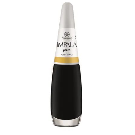 Esmalte Impala A Cor da Moda Cremoso Preto