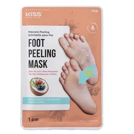 Máscara Peeling Esfoliante para os Pés Kiss New York