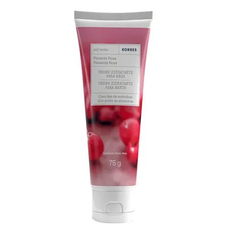 Creme Hidratante para Mãos Korres Pimenta Rosa 75g