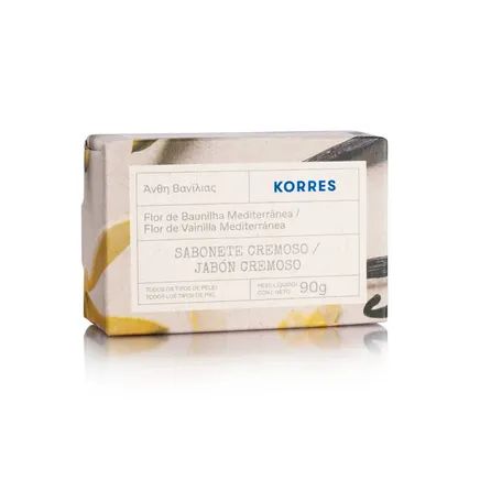 Sabonete em Barra Korres Flor de Baunilha Mediterrânea 90g