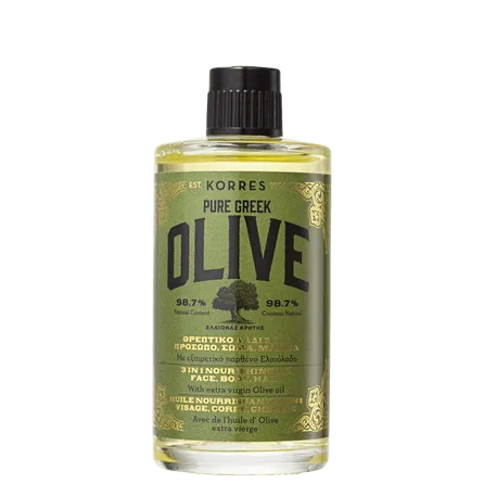 Óleo Multifuncional Korres Pure Greek Olive 3 em 1 100ml