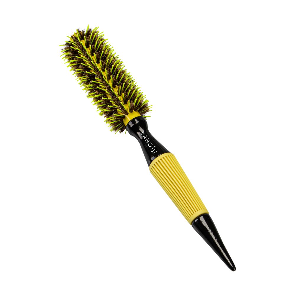 Escova Para Cabelo Térmica Lanossi Ceramic Yellow 15mm