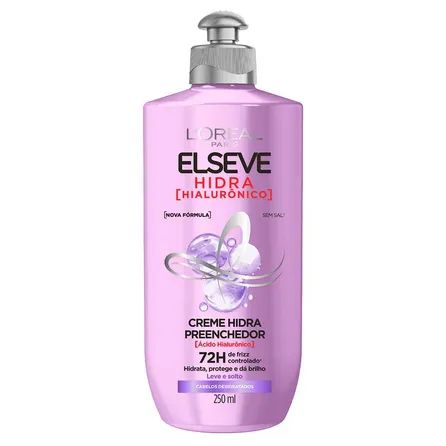 Creme Preenchedor L'Oréal Paris Elseve Hidra Hialurônco 250ml