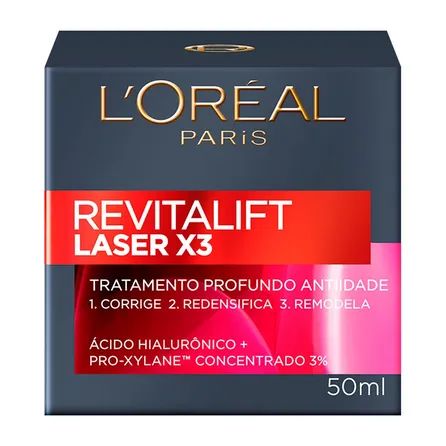 Creme Anti-Idade L'Oréal Paris Revitalift Laser X3 50ml
