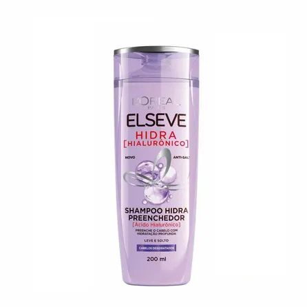 Shampoo L'Oréal Paris Elseve Hidra Hialurônico 200ml