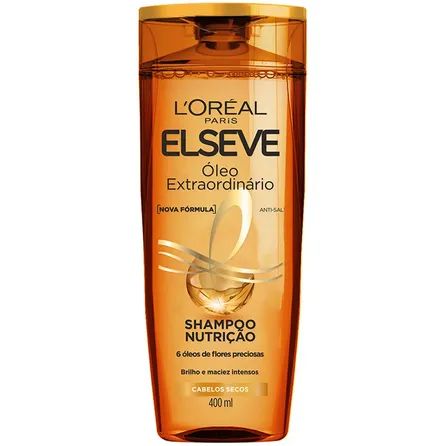 Shampoo L'Oréal Paris Elseve Óleo Extraordinário Nutrição 400ml