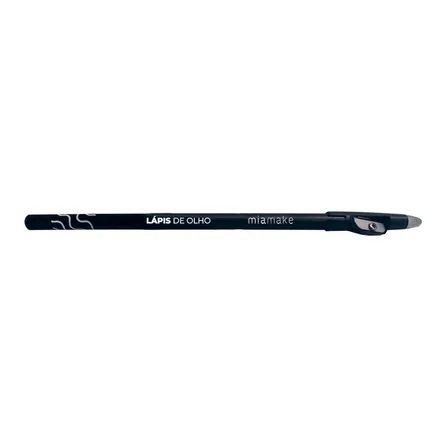 Lápis De Olho Com Apontador Mia Make Preto