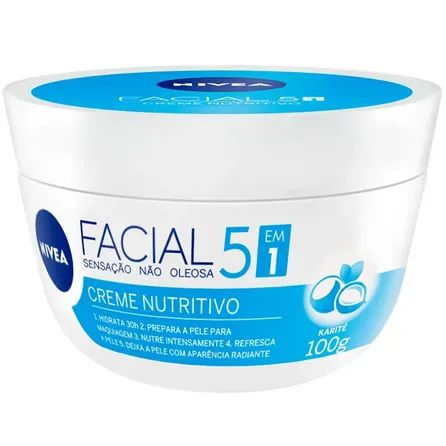 Creme Facial Nivea Nutritivo 100g