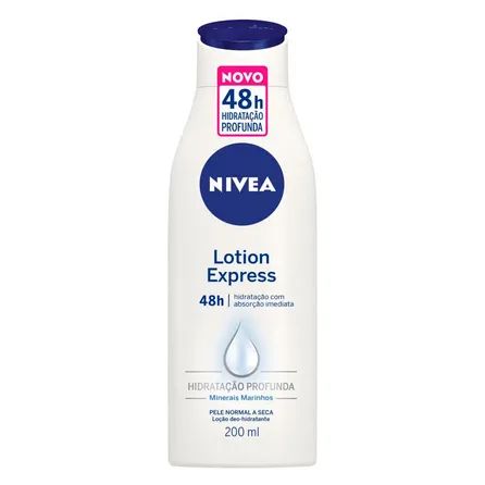 Hidratante Corporal Nivea Lotion Express 48h Hidratação Profunda 200ml