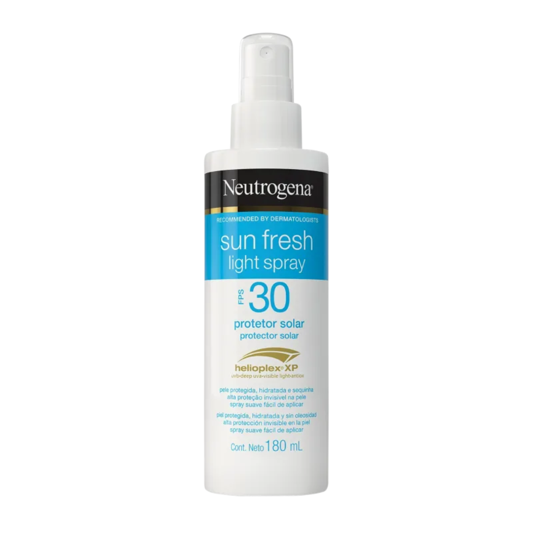 Protetor Solar Neutrogena Sun Fresh Light Spray FPS30 180ml