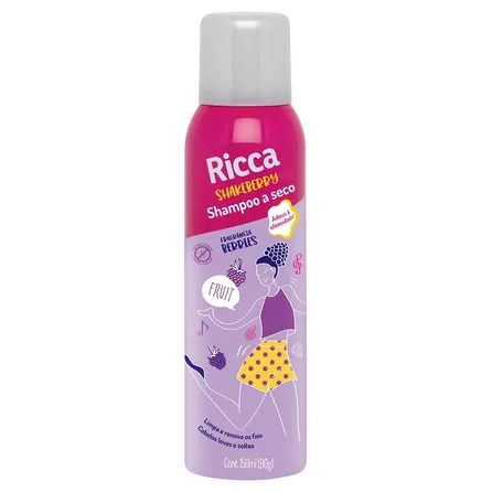 Shampoo a Seco Ricca Shakeberry 150ml
