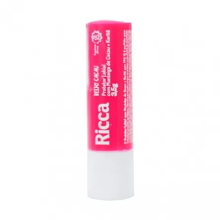 Protetor Labial Ricca com Manteiga de Cacau + Karitê FPS15 3,5g