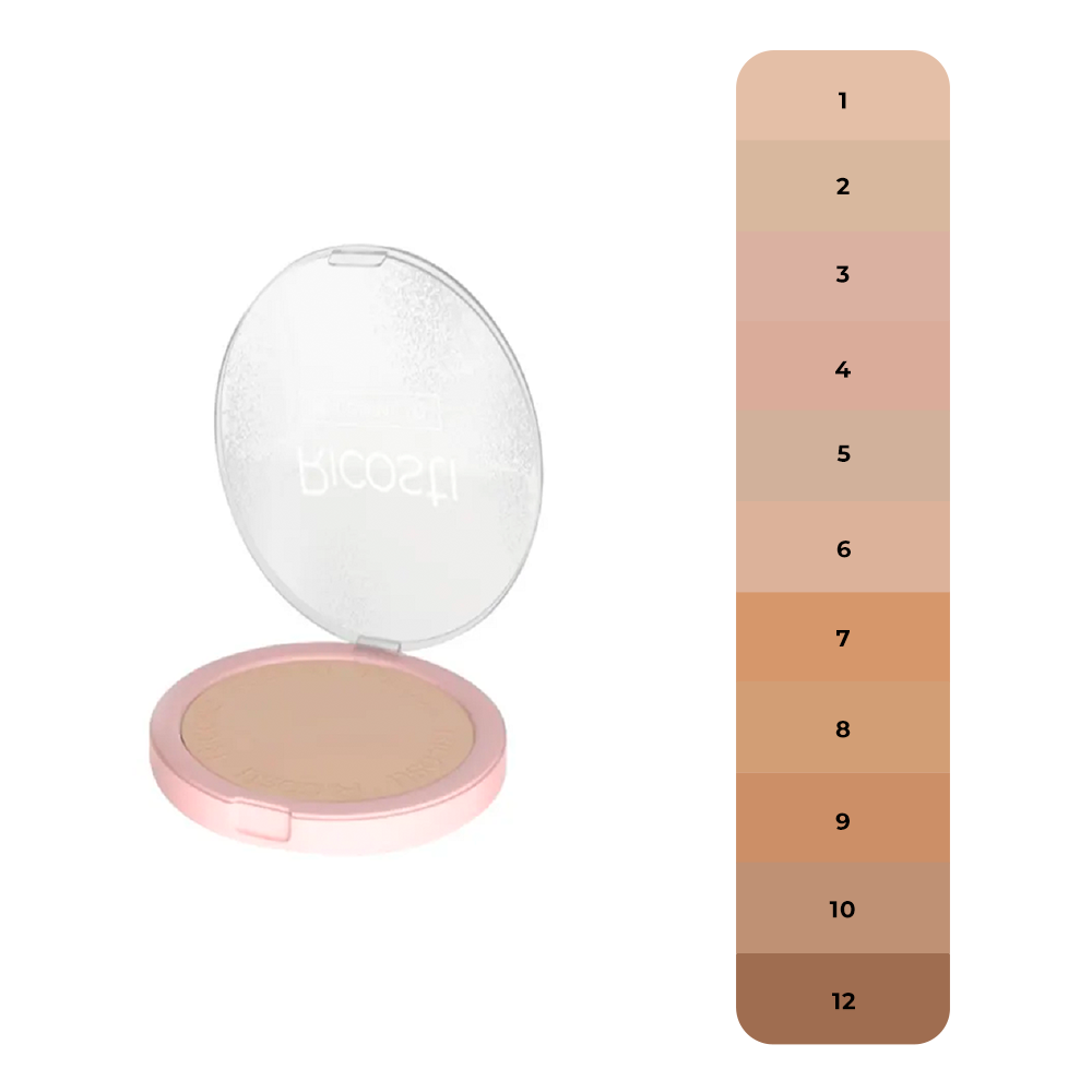 Pó Compacto Ricosti Vegano 10g