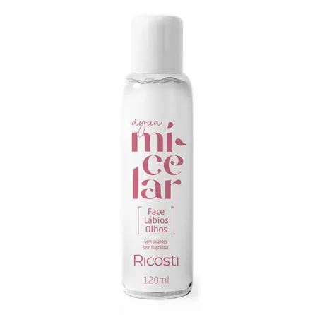 Água Micelar Ricosti Vegana 120ml