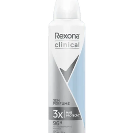 Desodorante Aerosol Rexona Clinical Sem Perfume 150ml