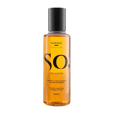 Sabonete Líquido Sophie Sensual Feelings Relaxing Frescor Do Pêssego 140ml
