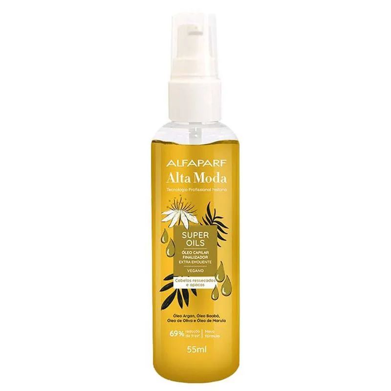 Óleo Finalizador Super Oils Alfaparf Alta Moda 55ml