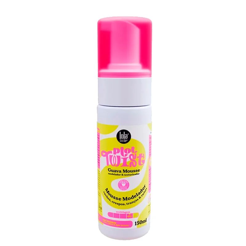 Mousse Modelador Lola From Rio Plot Twist Guava 150ml