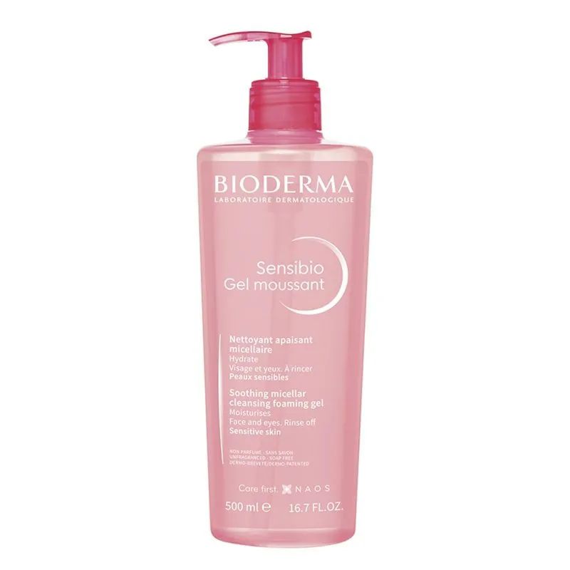 Gel de Limpeza Micelar Bioderma Sensibio Gel Moussant 500ml