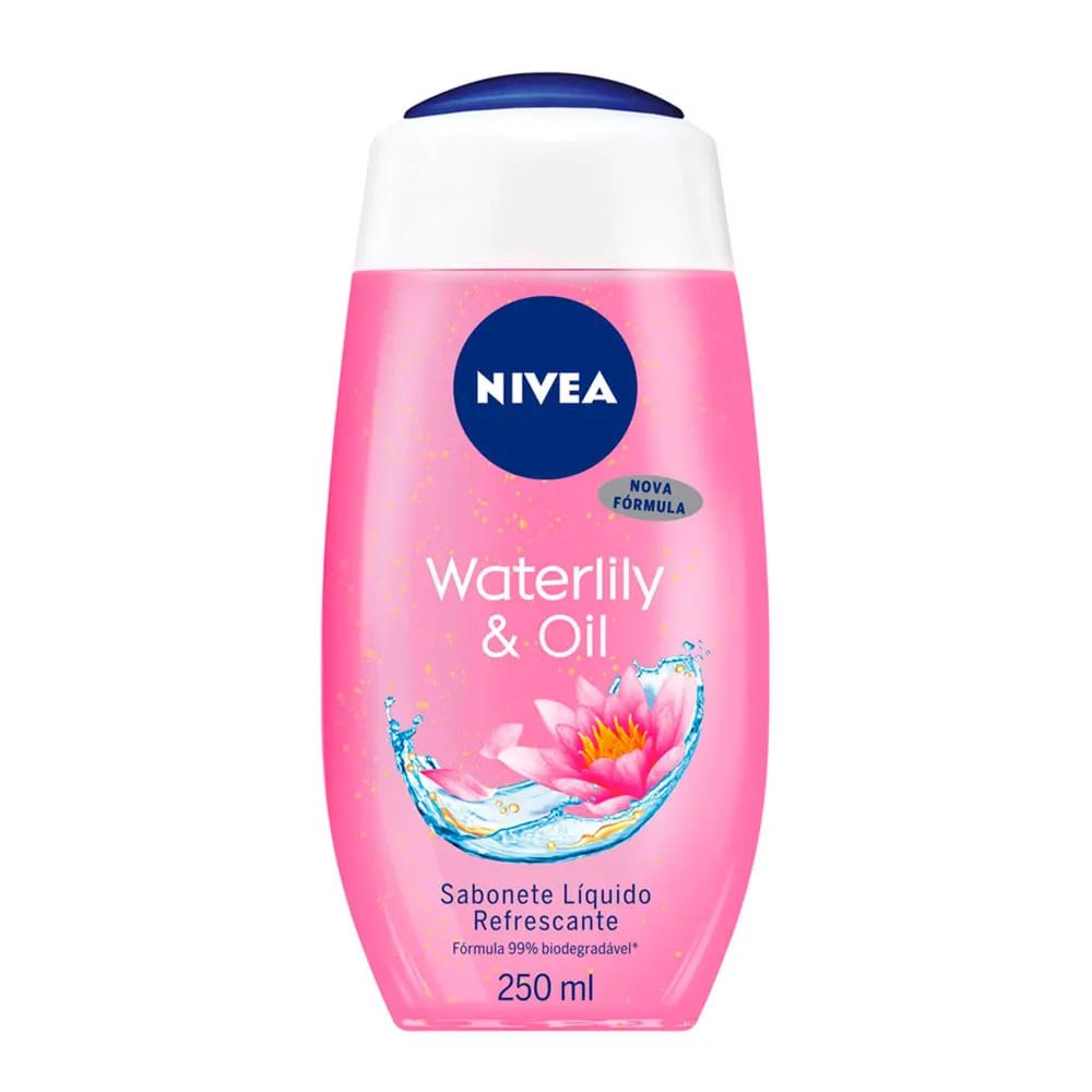 Sabonete Líquido Nivea Waterlily & Oil 250ml