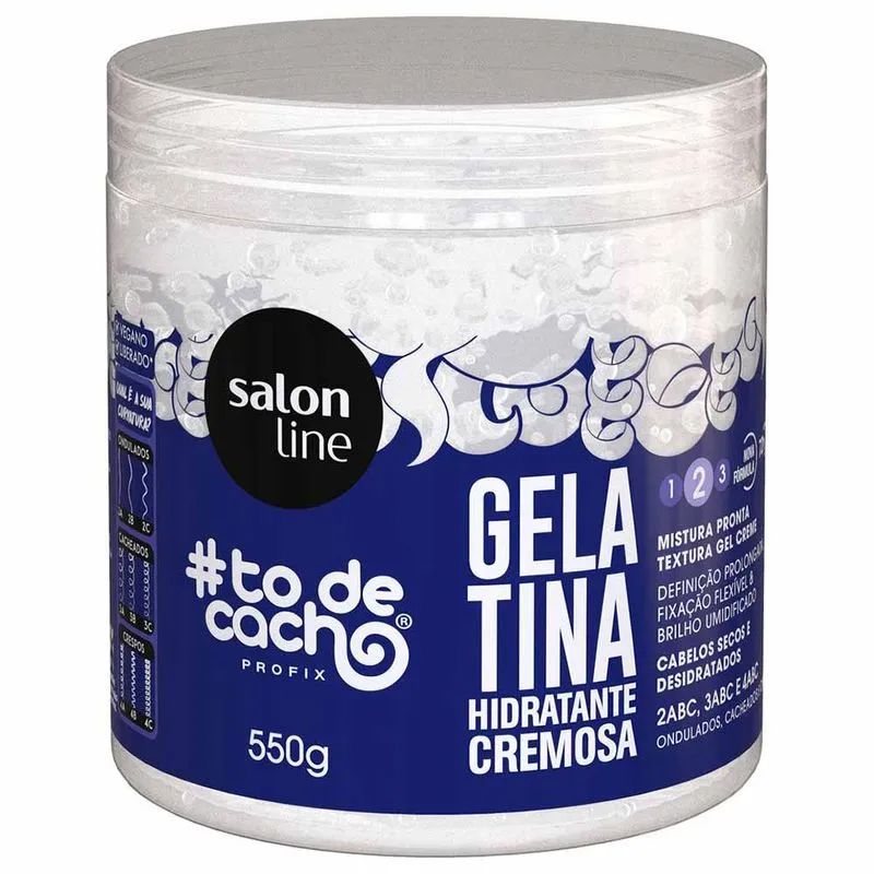Gelatina Salon Line #todecacho Hidratante Cremosa 550g