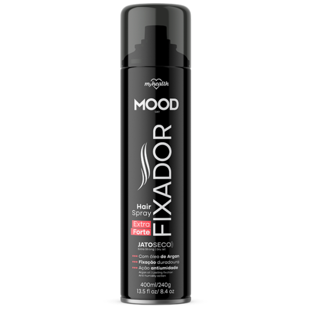Spray Fixador Capilar My Health Mood Extra Forte 400ml