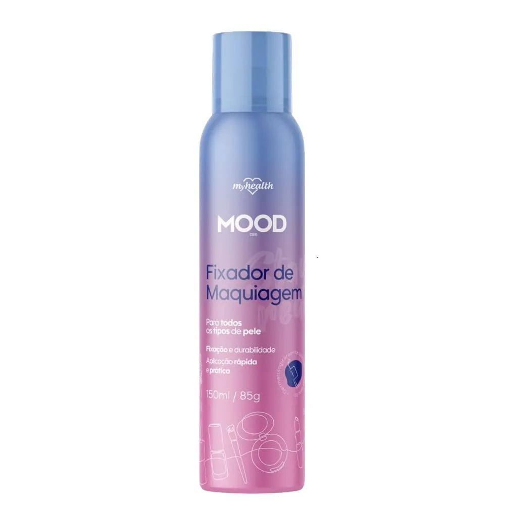 Fixador de Maquiagem Aerosol My Health Mood Care 150ml