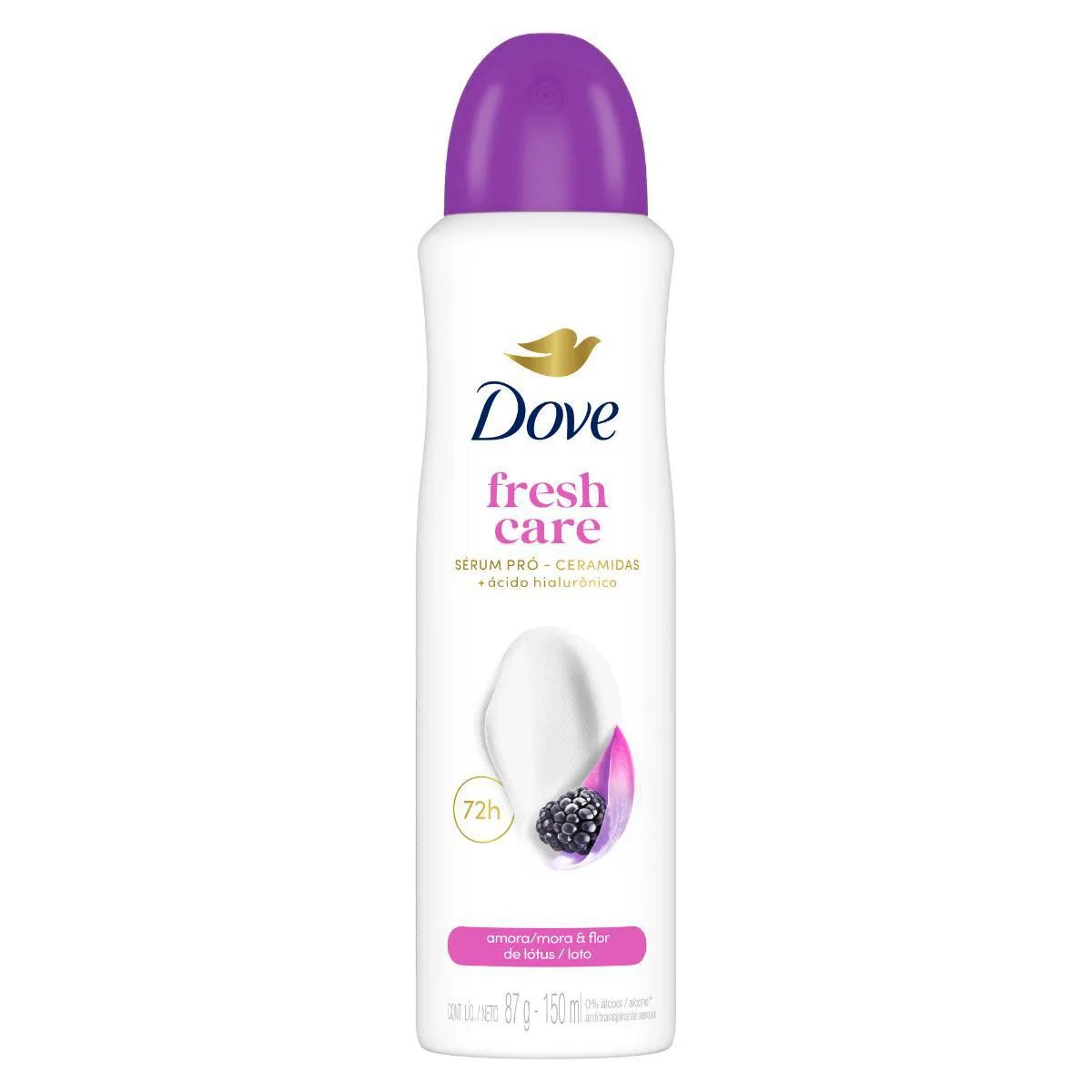 Desodorante Aerosol Feminino Dove Go Fresh Amora 150ml