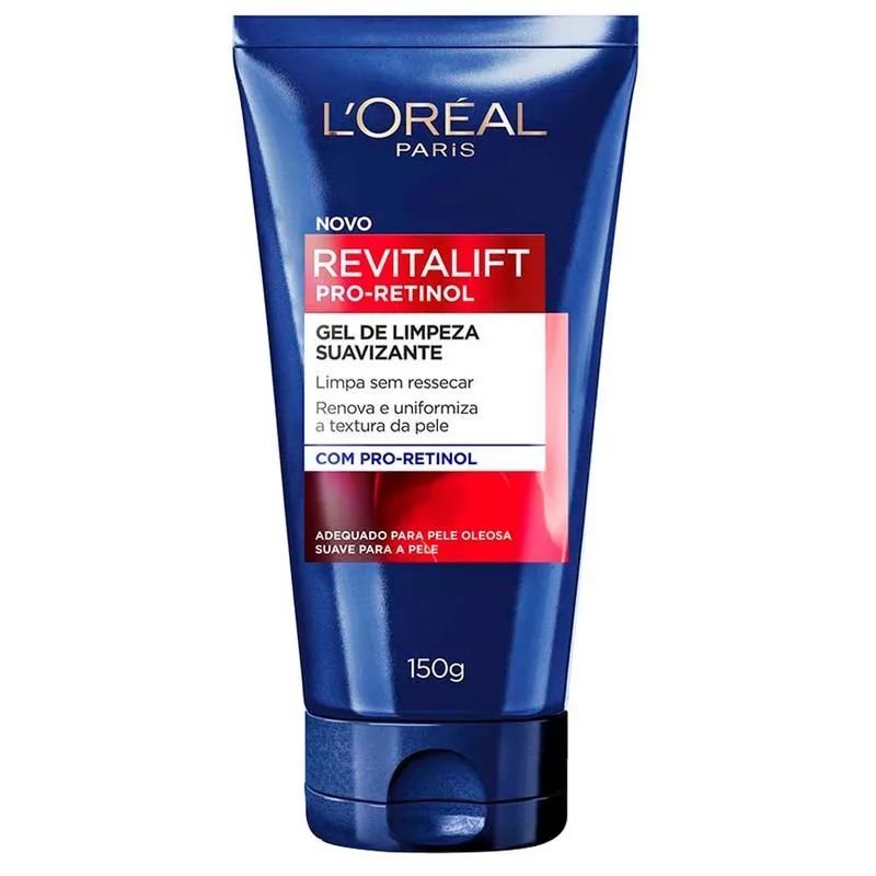 Gel de Limpeza Facial Suavizante L'oréal Paris Revitalift Retinol 150g
