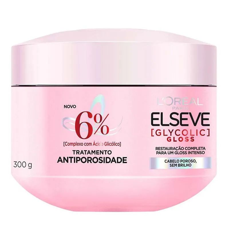 Creme de Tratamento Antiporosidade L'oréal Paris Elseve Glycolic Gloss 300g