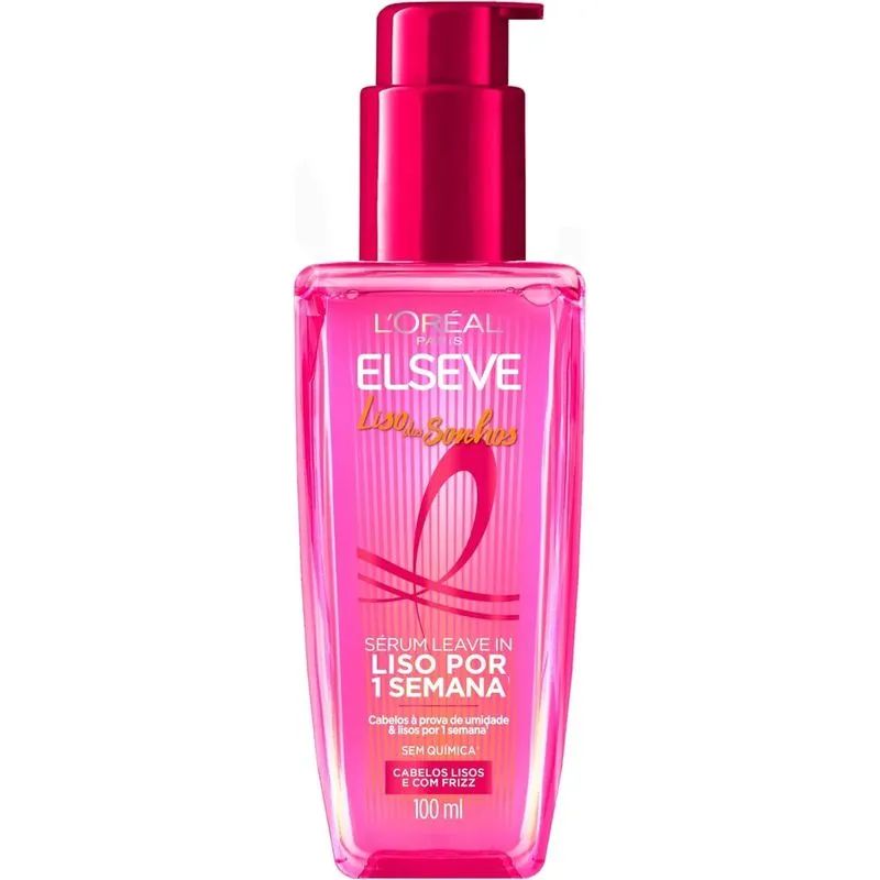 Sérum Leave-in L'oréal Paris Elseve Liso dos Sonhos 100ml