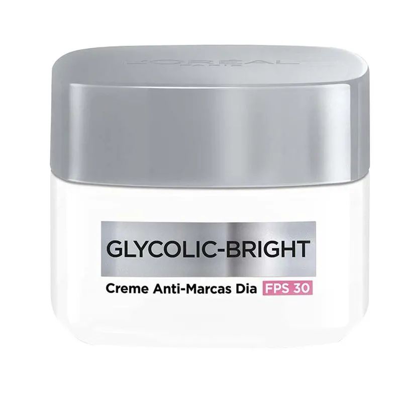 Gel Creme Facial Anti-marcas L'oréal Paris Glycolic Bright Dia Fps30 49g
