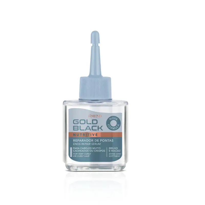 Reparador de Pontas Nutritvo Amend Gold Black 30ml