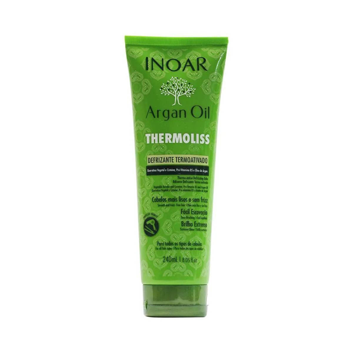 Defrizante Inoar Argan Oil Thermoliss 240ml