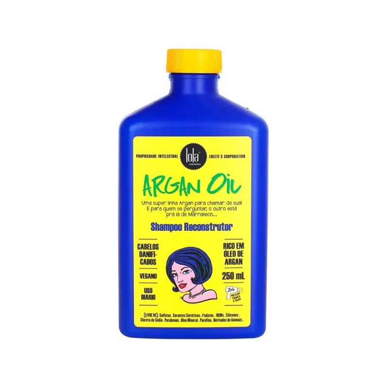 Shampoo Reconstrutor Lola From Rio Argan Oil 250ml