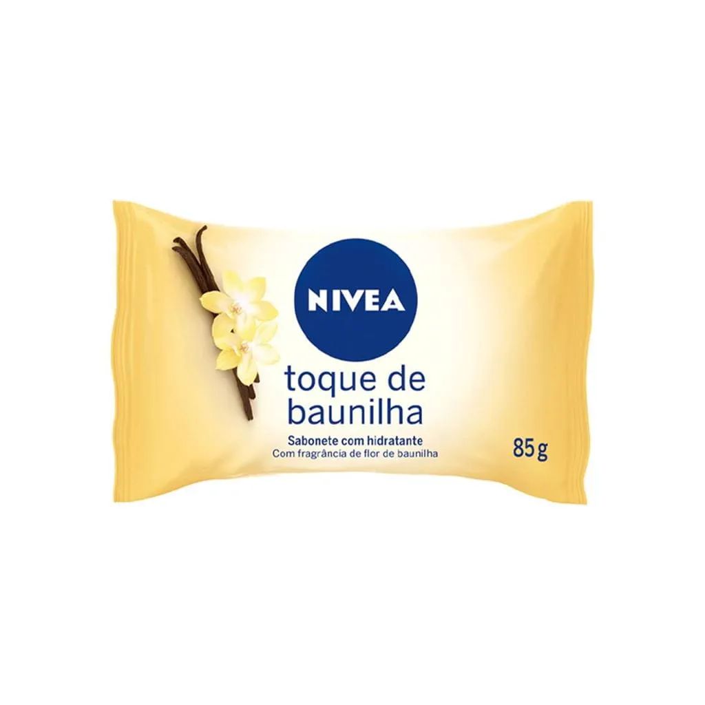 Sabonete Nivea Toque de Baunilha com Hidratante 85g