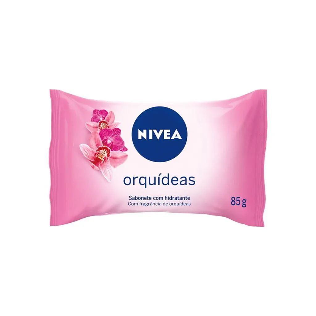 Sabonete em Barra Nivea Hidratante Orquideas 85g