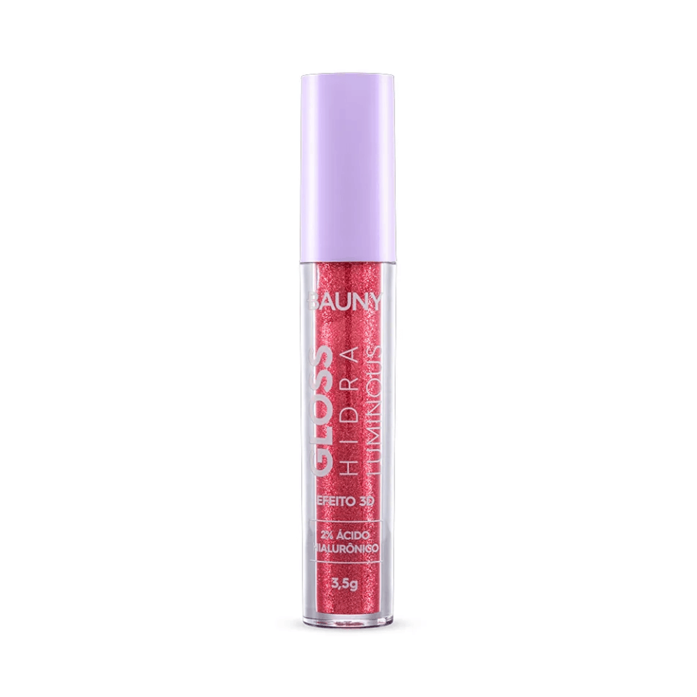 Gloss Bauny Hidra Luminous Chic Glow 3,5g