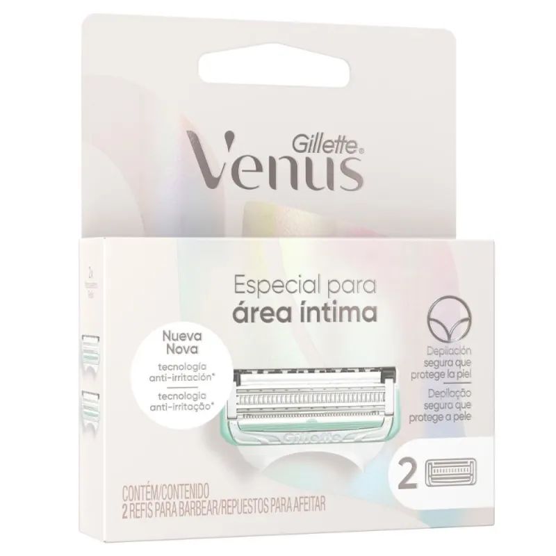 Carga para Aparelho de Depilar Gillette Venus Intima 2un