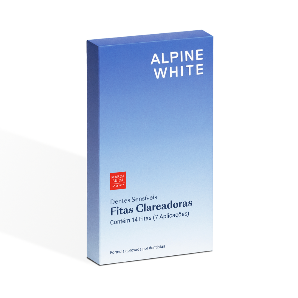 Fitas Clareadoras Sensíveis Alpine White