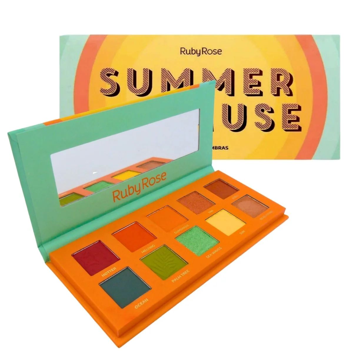 Paleta de Sombras Ruby Rose Summer Muse HBF537