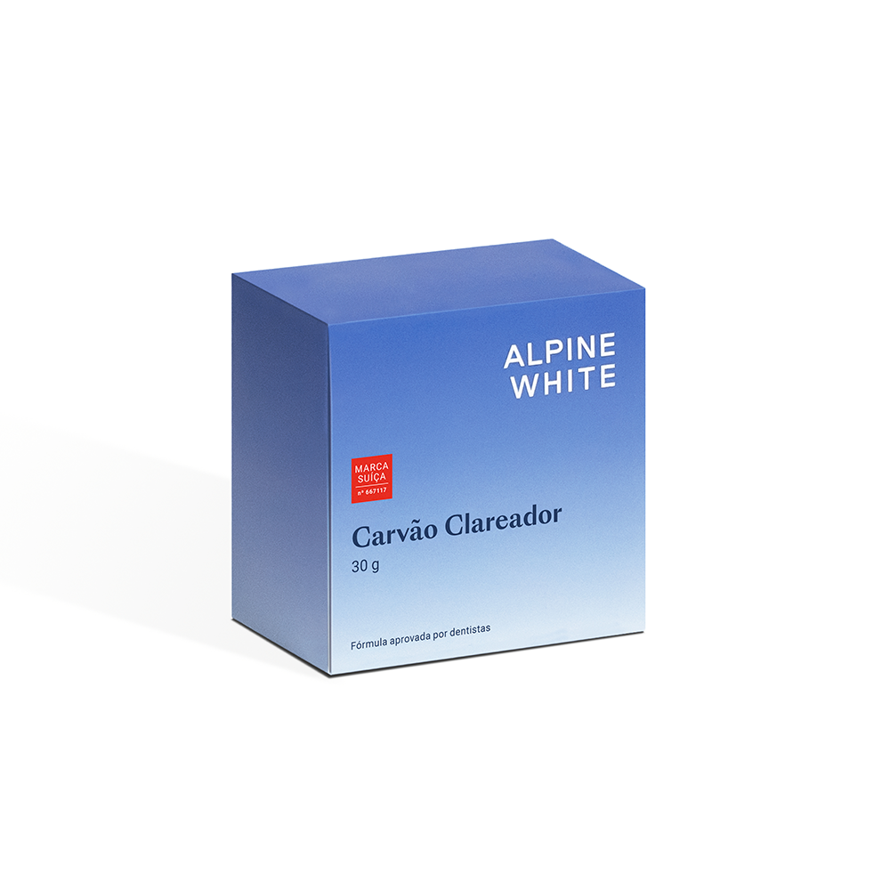 Carvão Clareador Dental Alpine White