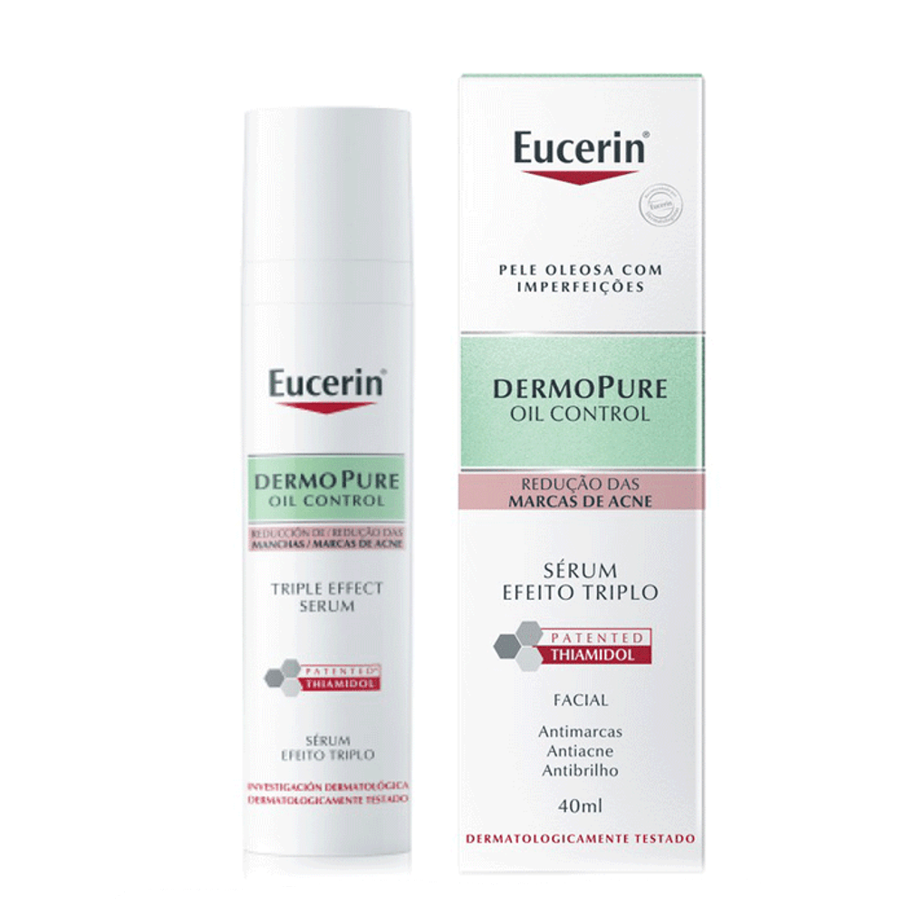 Sérum Facial Eucerin Anti-acne Dermopure Oil Control Efeito Triplo 40ml