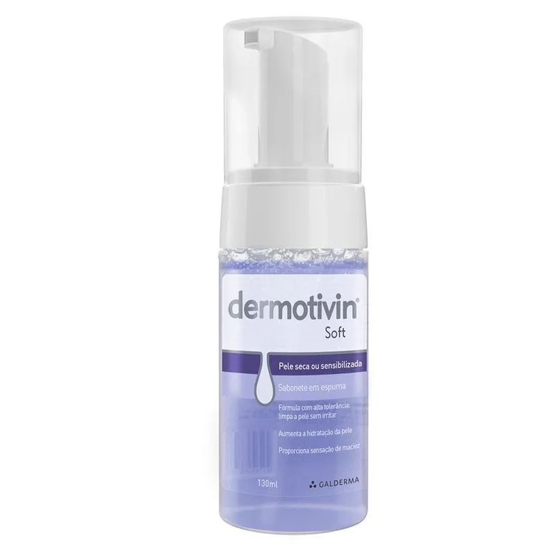 Sabonete Em Espuma Dermotivin Soft 130ml